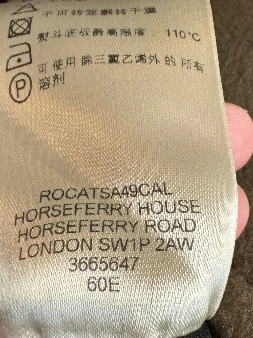 Burberry London Prorsum Virgin Wool and Cashmere Coat in  Brown.Size 48 - Picture 10 of 14